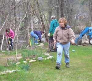 Tree planting Black River, VT