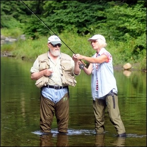 Fishing lesson