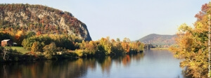 Fall view of Connecticut River